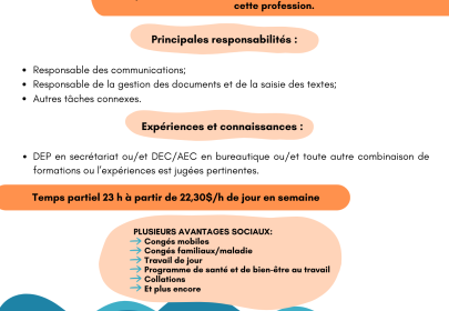 Offre d'emploi